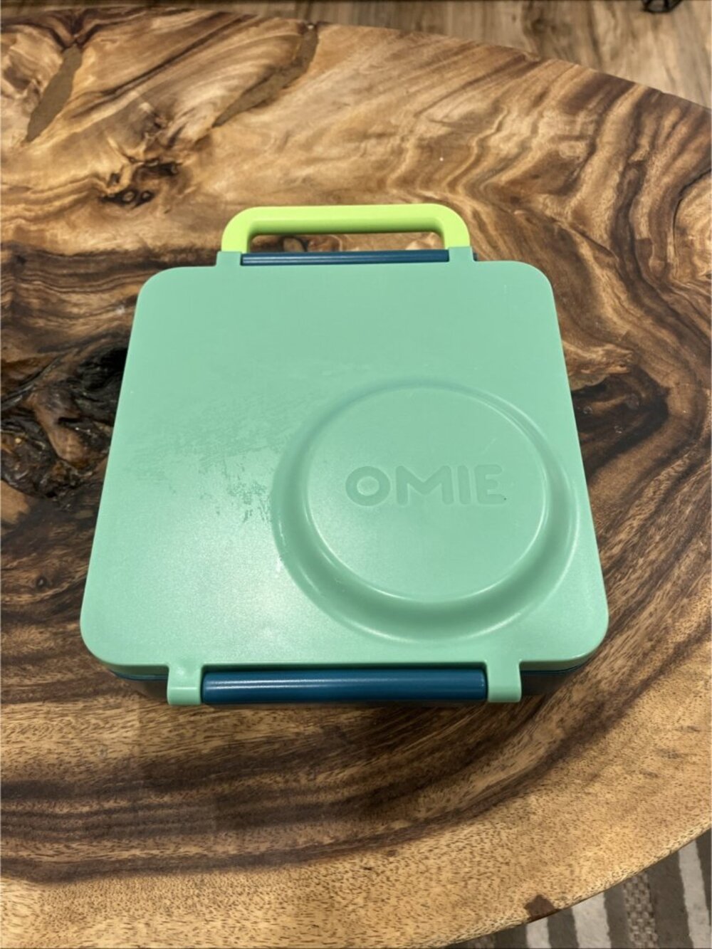 Omie Box Omielife Bento Insulated 3 Compartment Lunch Box Green